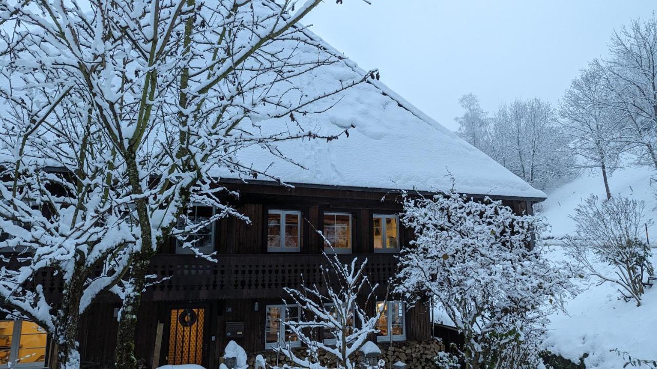 Ferienwohnung Im Historischen Schwarzwaldhaus Wieden Exterior photo