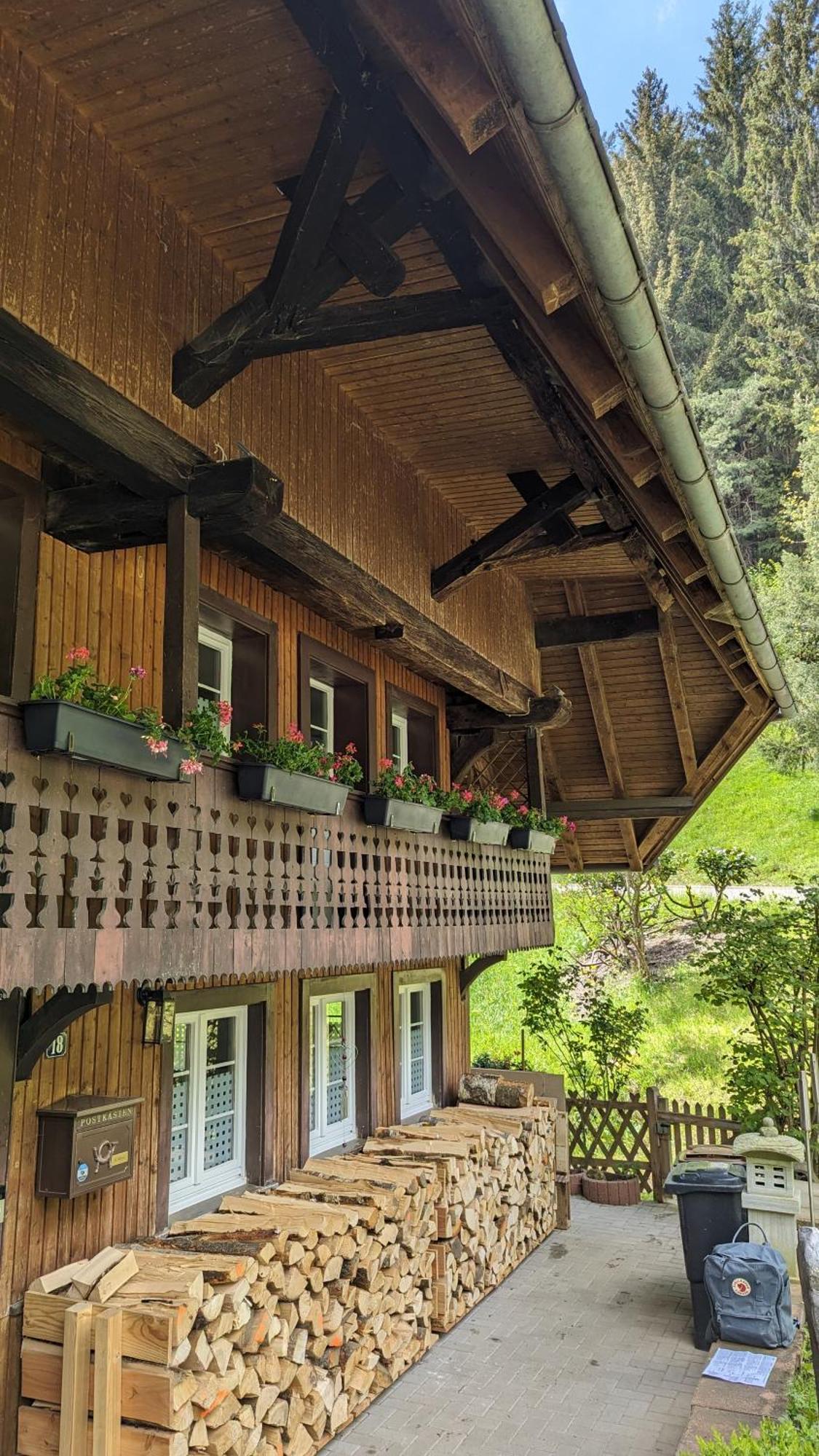 Ferienwohnung Im Historischen Schwarzwaldhaus Wieden Exterior photo